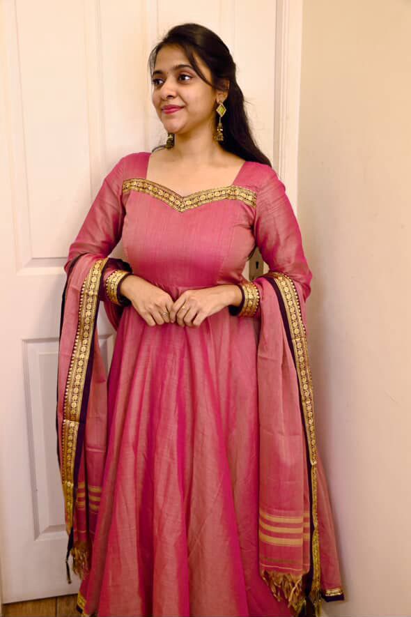 NARAYANAPET 2Pc (ANARKALI )SET